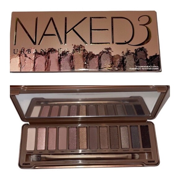 Urban Decay Naked 3 Eyeshadow Palette 12 Color 💯 Authentic NIB